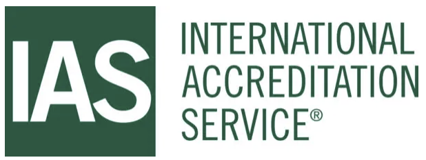 IAS(International Accreditation Service) 인정 마크